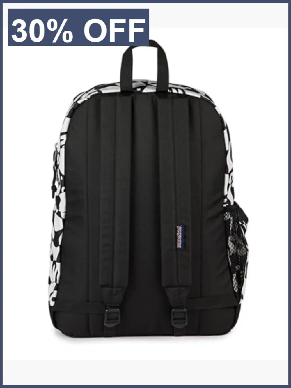 Large Backpack with Padded Laptop Sleeve, Water Bottle Pocket, 26L